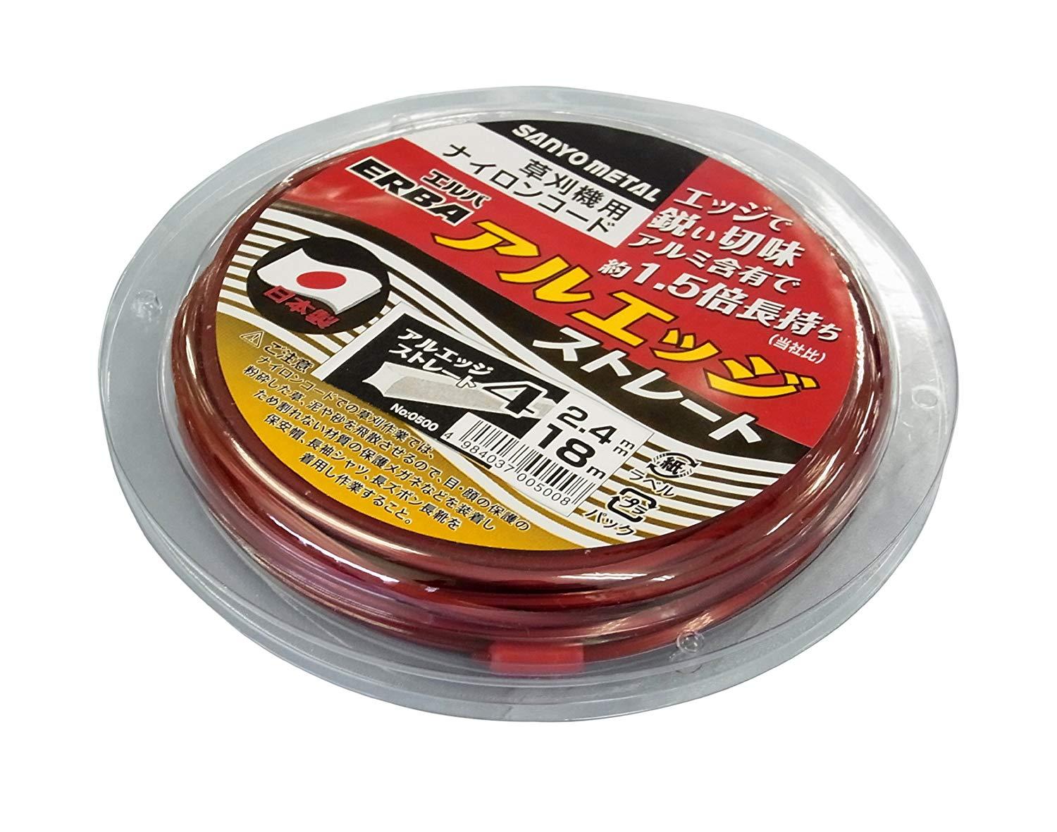三陽金属 三陽 アルエッジ4 ストレート 2.4mm 18m巻