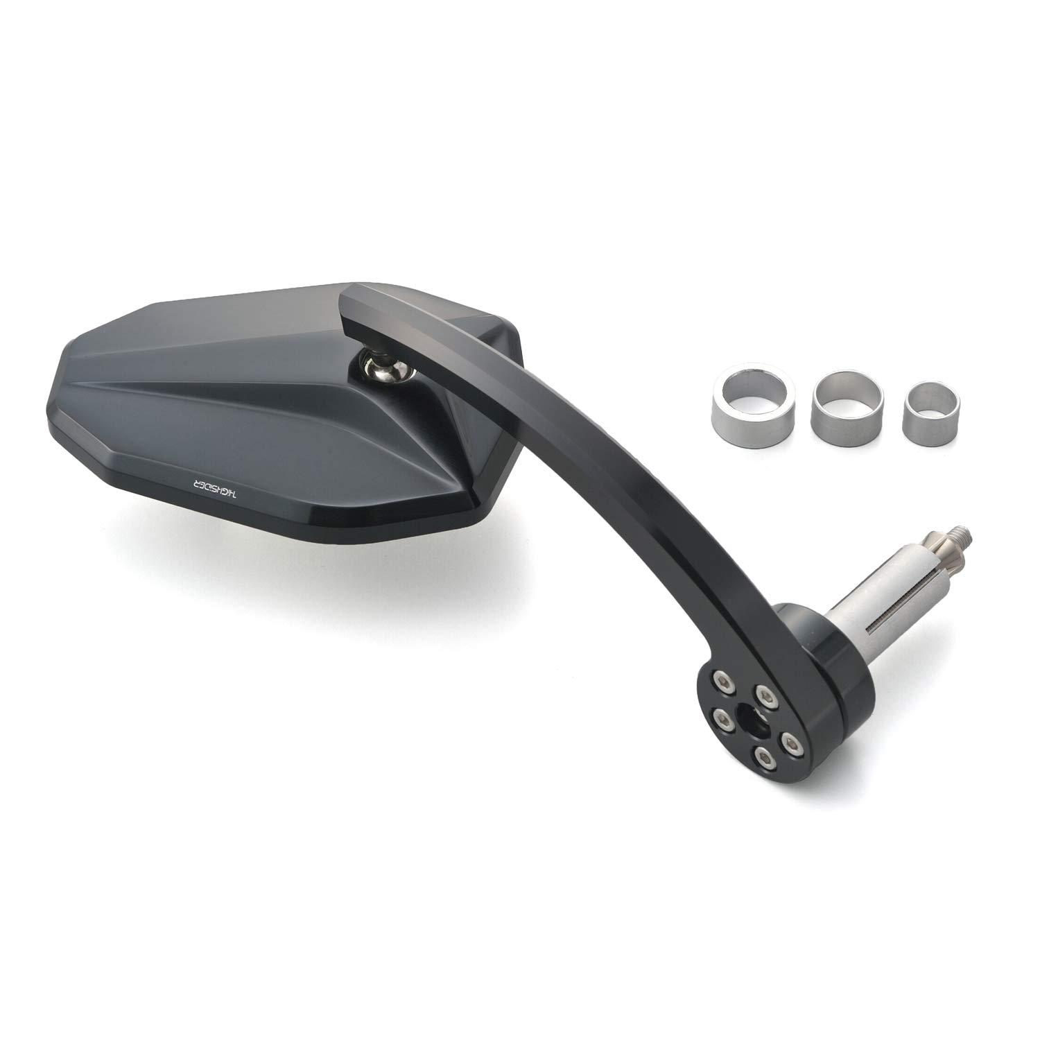 デイトナ 【必ず購入前に仕様をご確認下さい】バーエンドミラー VICTORY EVO BK (15168)