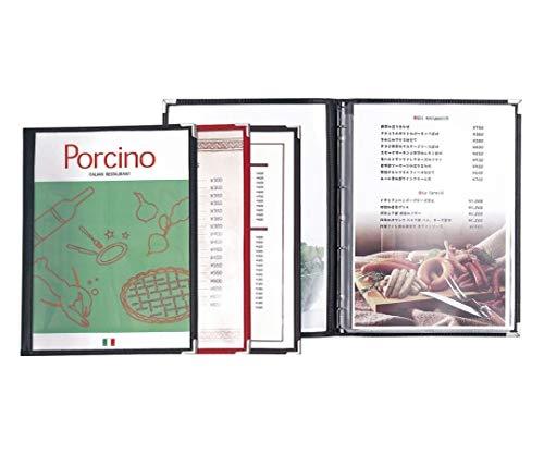 シンビ　メニューブックスリムB−ABW−L　茶【PMB1403】