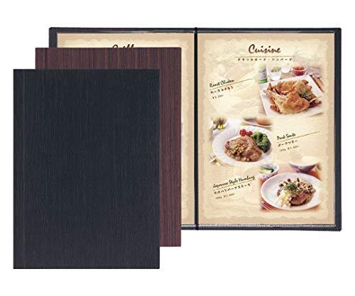 シンビ　メニューブック　LS−17茶【PMB1702】