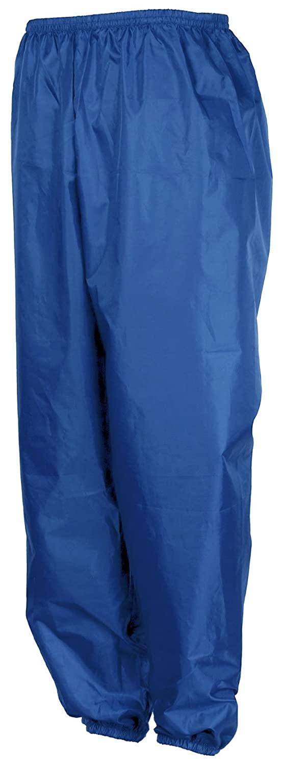 カジメイク 2214 ポリエステルパンツ(裾ゴム付) ブルー M 2214