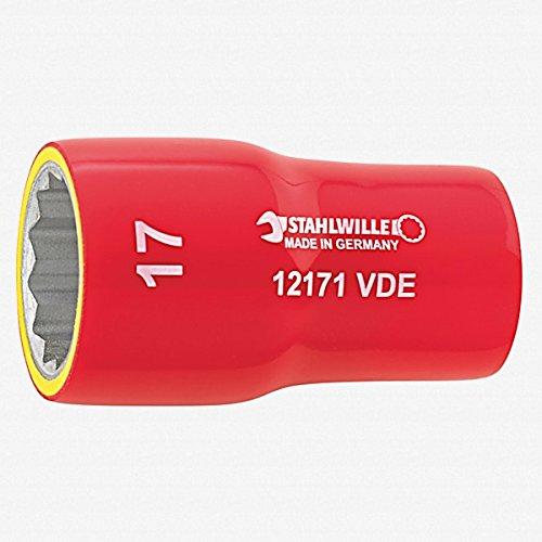 STAHLWILLE(スタビレー) 12171VDE-13 (3/8SQ)絶縁ソケット (02380013) 12171VDE-13