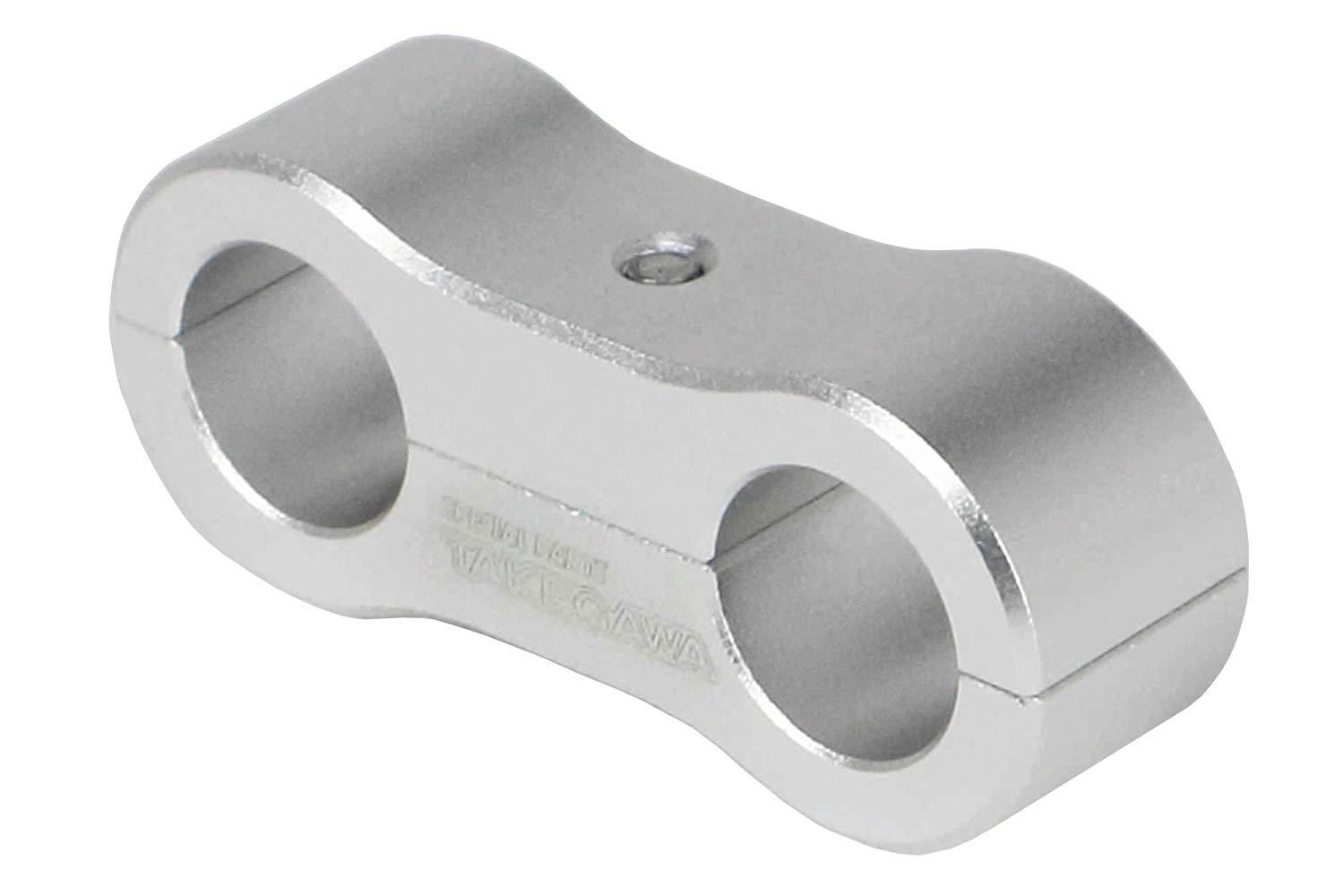 SP武川 ホースセパレーター (ブレードホース/AN#4用) シルバーアルマイト(内径11.2mm/ブレードホース) 品番:07-07-0360