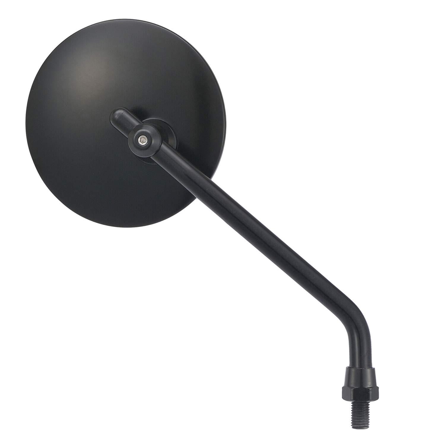 DAYTONA デイトナ ラウンドハイミラーブラック/ギャクネジ 品番:98796