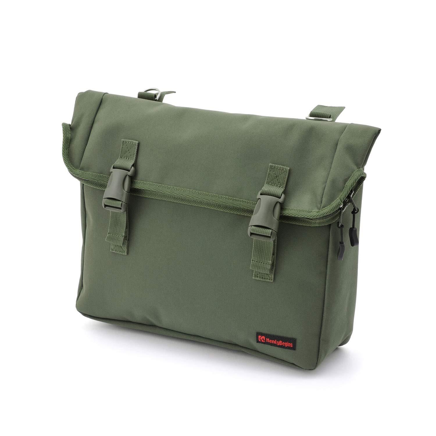 ヘンリービギンズ(Henly Begins) HBDHS-9サドルバッグMILボウスイ 品番:98912