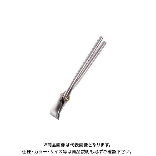 ツボタ ビックカット 掴箸・平掴箸(ステンレス製)口厚スタンダード掴箸30