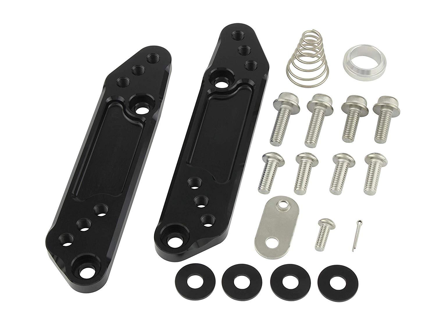 POSH Faith ポッシュフェイス ステップアッププレート 黒 GSX250R 品番088072-06