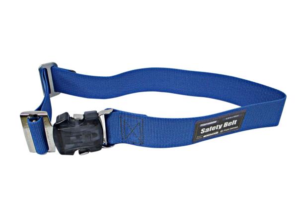 藤井電工 TSUYORON 胴ベルト ワンタッチバックル ブルー M寸 TUB-SOTN-BL4-M-BP