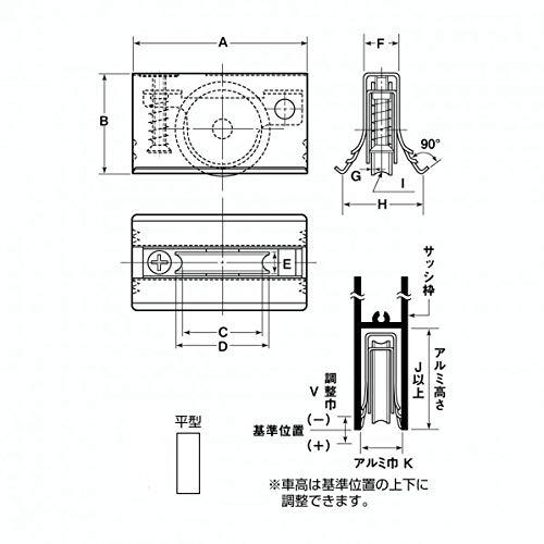 &nbsp;メーカー&nbsp;ヨコヅナ&nbsp;商品カテゴリ&nbsp;建築金具＞キャスター &nbsp;発送目安&nbsp;1週間以内に発送予定&nbsp;お支払方法&nbsp;銀行振込・クレジットカード&nbsp;送料&nbsp;送料無料&nbsp;特記事項&nbsp;&nbsp;その他&nbsp;