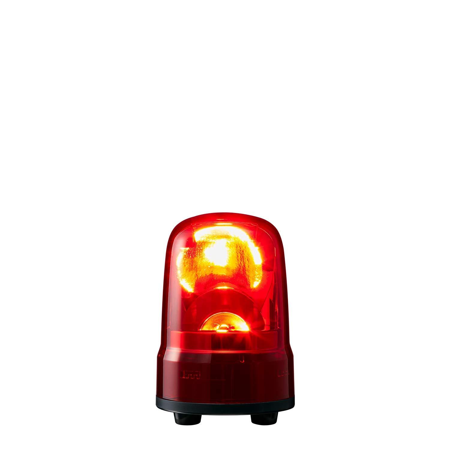 パトライト(Patlite) LED回転灯　赤　SKS-M2-R カイテントウ
