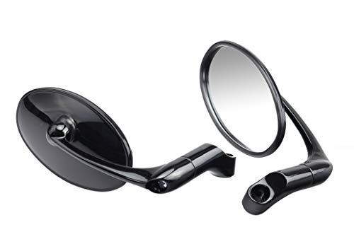 KIJIMA キジマ 【必ず購入前に仕様をご確認下さい】ユーロミラー オーバル ブラック (203-8085)1点販売