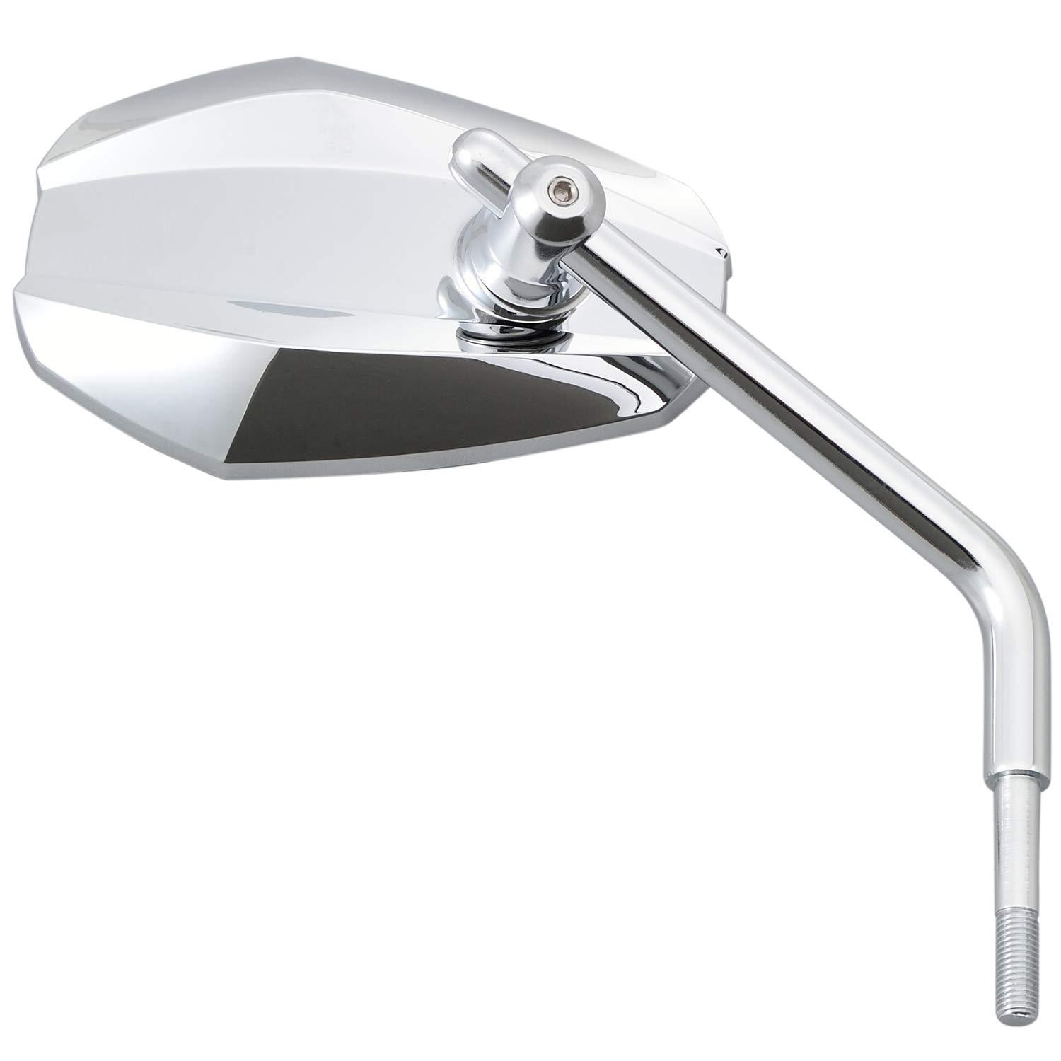 DAYTONA デイトナ 【必ず購入前に仕様をご確認下さい】エッジミラー クローム HARLEY (17020)