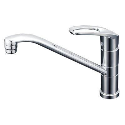 KVK シングルレバー式混合栓(200mmパイプ付) KM5051TR2