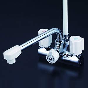 KVK KV KF206N デッキ一時止水付2ハンドルシャワー KF206N