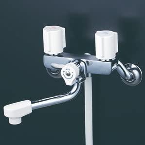 KVK (寒)2ハンドルシャワー(150mmパイプ付) KF2G3ZN