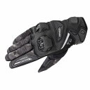 コミネ(Komine) GK-234 P LEATHER M-GLV Plaid-Black M 品番:06-234/P.BK/M
