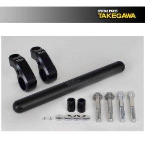 SP武川 ハンドルガード(ブラック) 汎用 ハンドルクランプM8ボルト用 品番:08-01-0150