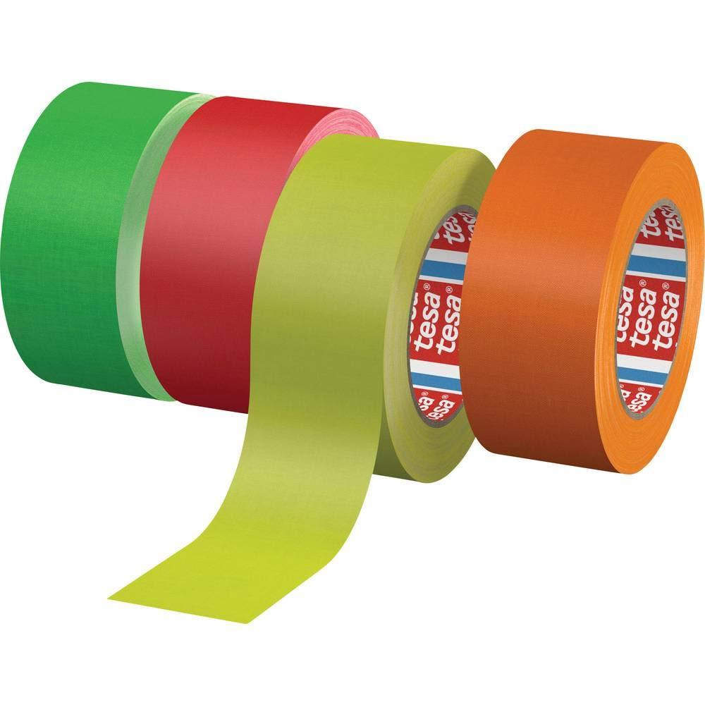 Other - テサテープ tesa 補修用布テープ 蛍光イエロー 25mmx25m