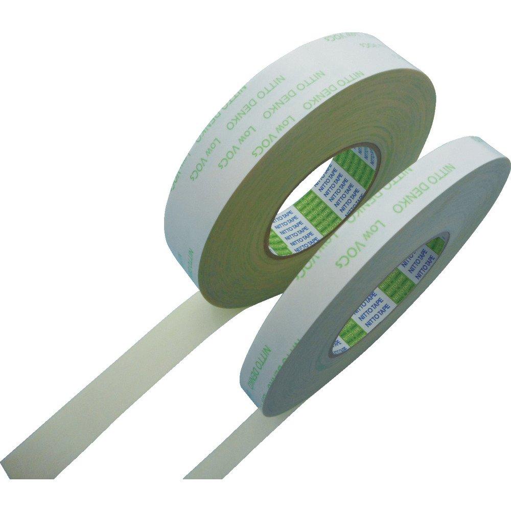 日東電工 日東 低VOC両面テープ(油面接着タイプ) OW-5016 10mm×50m ホワイト