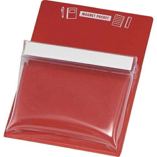 TRUSCO トラスコ中山 TRUSCO マグネットポケットA5用 赤