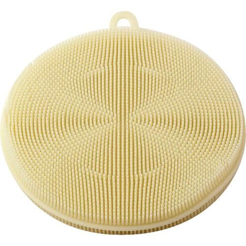 TRUSCO トラスコ中山 TRUSCO シリコンたわし アイボリー