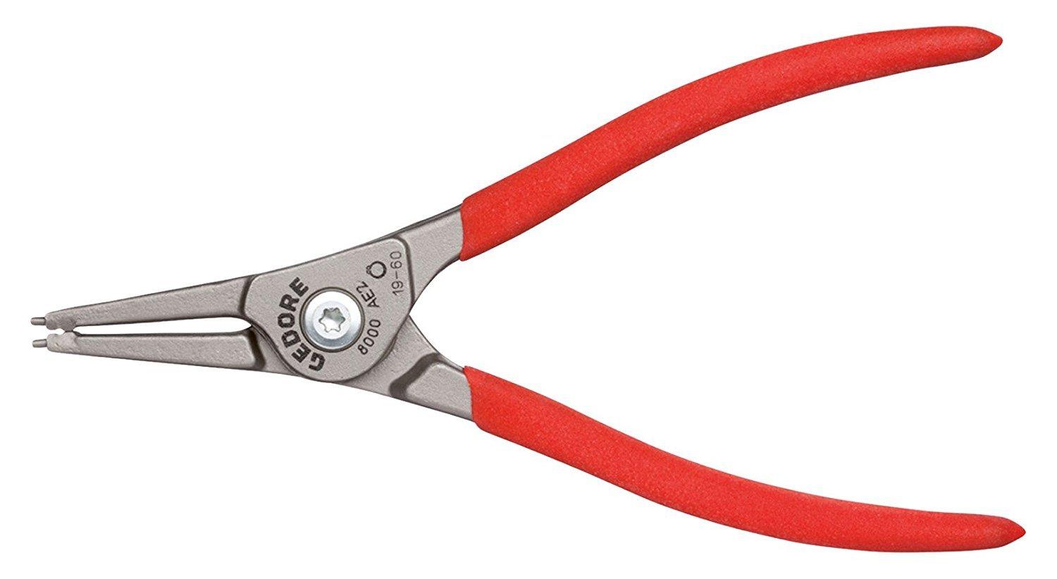 ゲドレー社 GEDORE 面接触スナップリングプライヤー 軸用直型 8000 AE0 40‐100mm