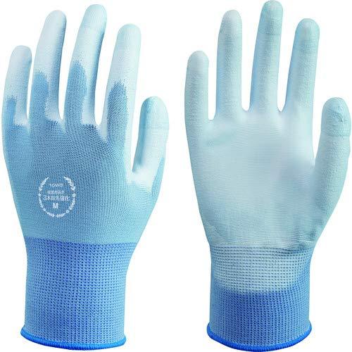 東和コーポレーション トワロン ウレタン背抜き手袋 快適背抜き3本指先強化3双組 M(3.0)