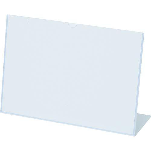 TRUSCO トラスコ中山 TRUSCO 自立式差し込みポップケース A4 横タイプ