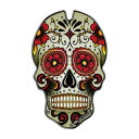 PRINT(プリント) print タンクパッド SKULL RD 品番:PI0026-SKULL1P