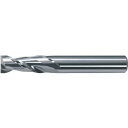 三菱マテリアル 三菱K 2枚刃超硬エンドミル(ミドル刃長) アルミ用 ノンコート 4mm
