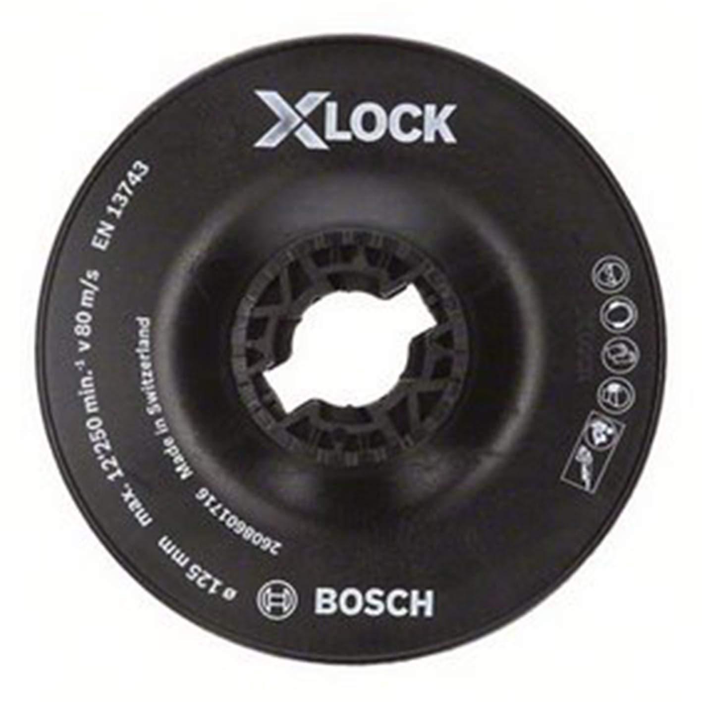 BOSCH ボッシュ ボッシュ(BOSCH) X-LOCK ラバーパッド(125mmφ・ハード) 2608601716