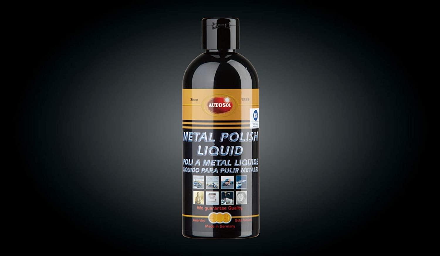 AUTOSOL(オートソル) ドイツ本国仕様 オートゾル メタルポリッシュリキッド 250ml 003 日本語取説付
