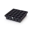 FP CHUPA(エフピコチューパ) エフピコチューパ PSPP容器 セルボックス 25穴 外寸285×285×56.5mm セル穴49×49×8mm 5×5列 CP890795