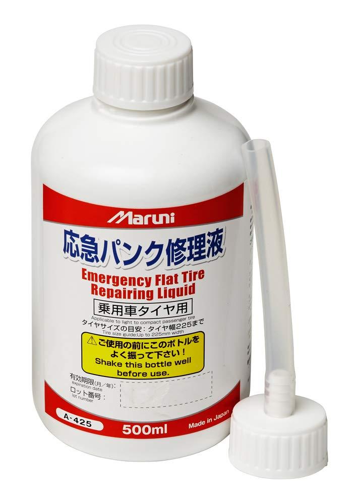 MARUNI(マルニ工業) マルニ工業 応急パンク修理液(ノズル付) 500ml 27201