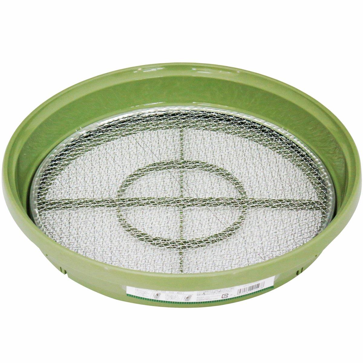 ミネックスメタル PC園芸フルイ アミ3枚付 33cm