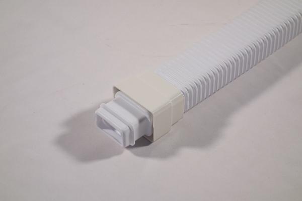 イワキ 角ジャバラ止め ホワイト 45X30