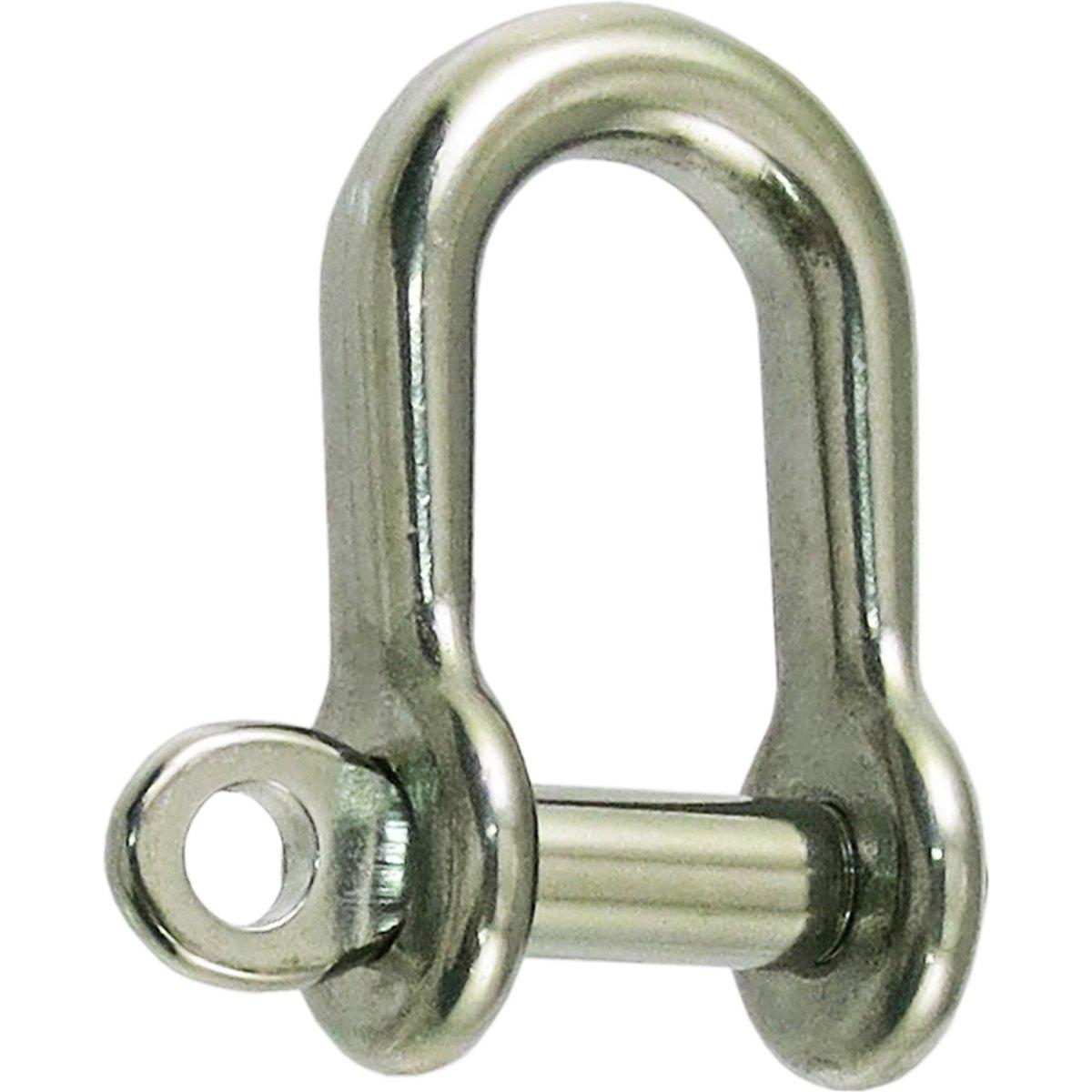 KONYO コンヨ ひめじや ステンレス 半丸シャックル #6 (呼び 6mm)