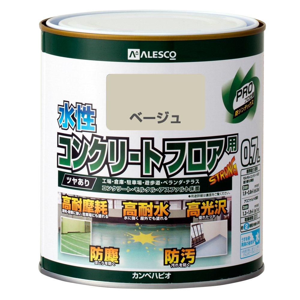 Rakuten - カンペハピオ(Kanpe Hapio) KH 水性コンクリートフロア用 ベージュ 0.7L　#00467651201007