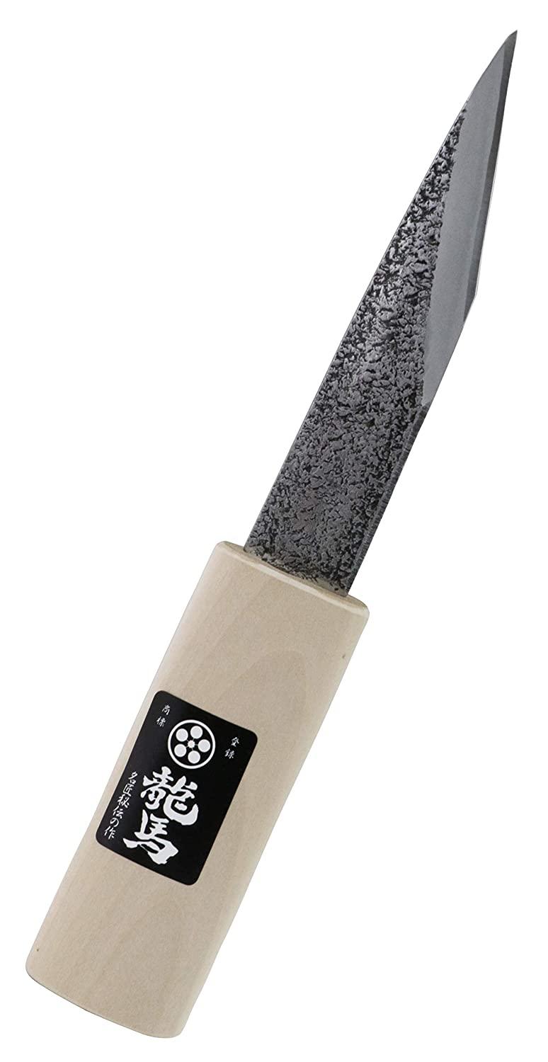 藤原産業 梅鉢龍馬 横手小刀 サック付き 120mm