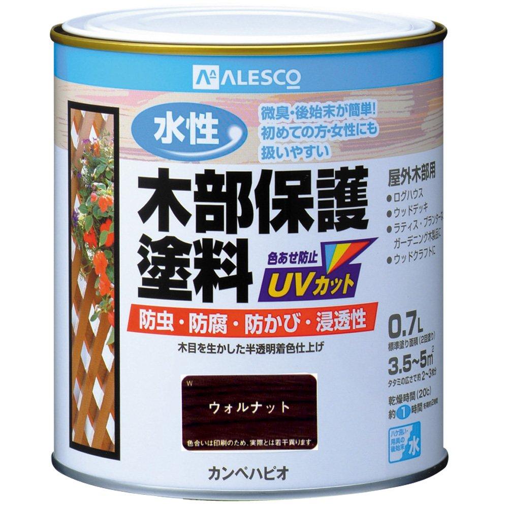 カンペハピオ(Kanpe Hapio) KH 水性木部保護塗料 ウォルナット 0.7L　#00617653571007