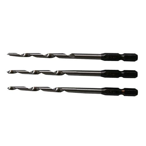 スターエム スターM#75S-S050六角軸ショート下穴錐5mm 3P　#75S-S050