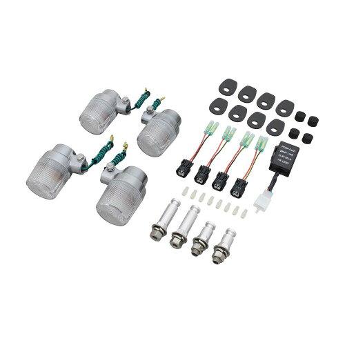 POSH Faith ポッシュフェイス ポッシュ(POSH) ウインカーキット スーパーバイクウインカーキット Z900RS(2018-2020) バフボディ/クリアーレンズ 132094-13