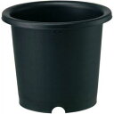 大和プラスチック 菊鉢 9号 φ290×H250 ブラック(つや消し)