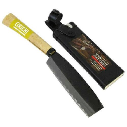 近与 永吉 サヤ鉈 黒 片刃 品番:31570 サイズ:180mm