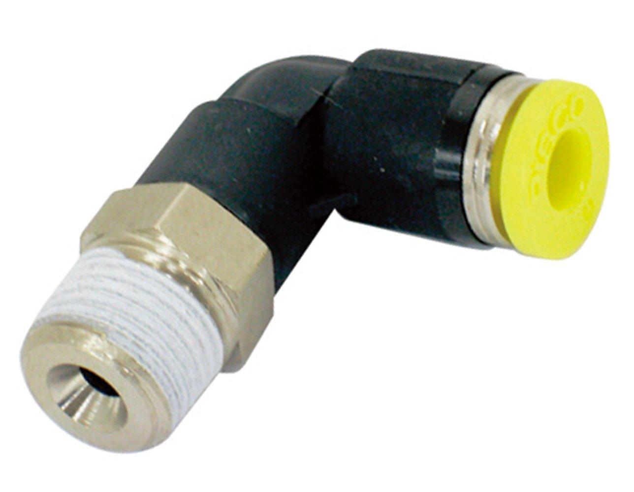 新潟精機(Niigataseiki) 新潟精機 BeHAUS チューブ用ワンタッチ継手 エルボ チューブ外径:4mm PL4-01