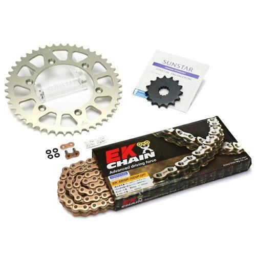 KUNIMI 国美コマース スプロケット＆チェーンキット 品番:KE34303 XR250 Motard サイズ:520