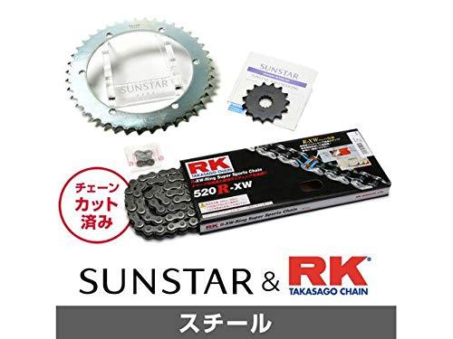 SUNSTAR サンスター スプロケット＆チェーンキット 品番:KR34105 XR250/BAJA サイズ:520