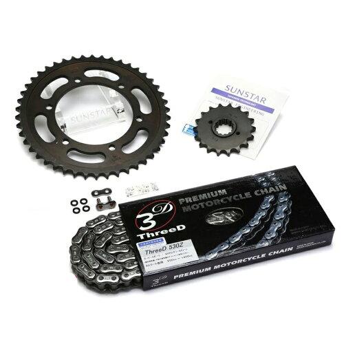 KUNIMI 国美コマース スプロケット＆チェーンキット 品番:KE50446 CB1300SF サイズ:530