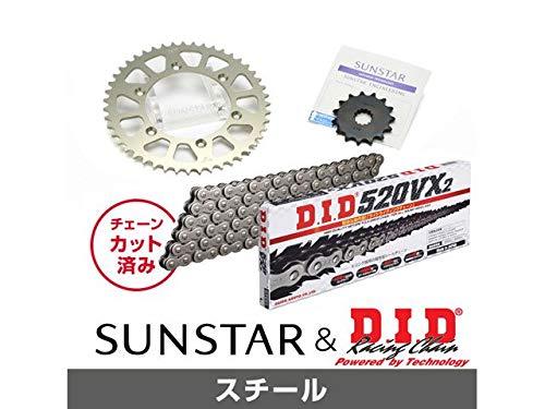 SUNSTAR サンスター スプロケット＆チェーンキット 品番:KD32801 XR230 Motard サイズ:520