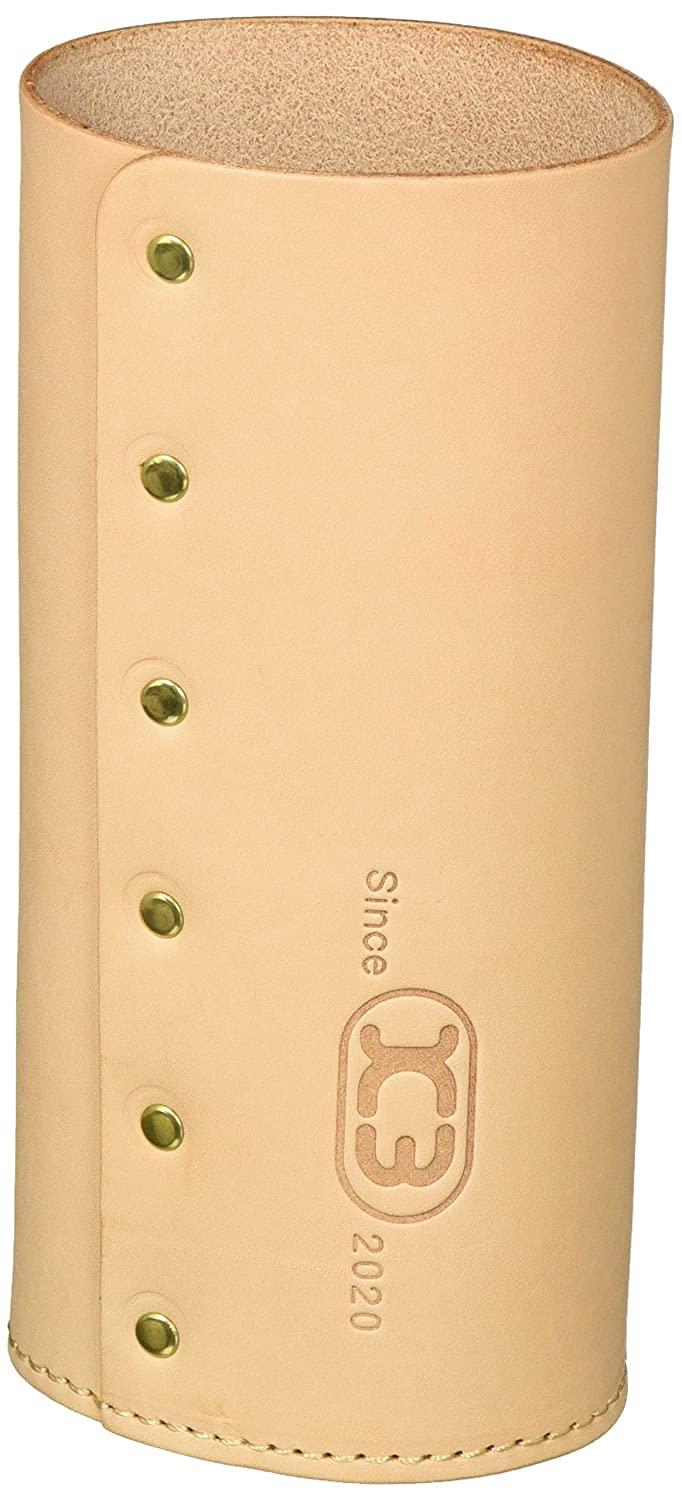 KIJIMA キジマ K3 ガスカンカバー CBカン レザー TAN 品番:ZK3-20006TA